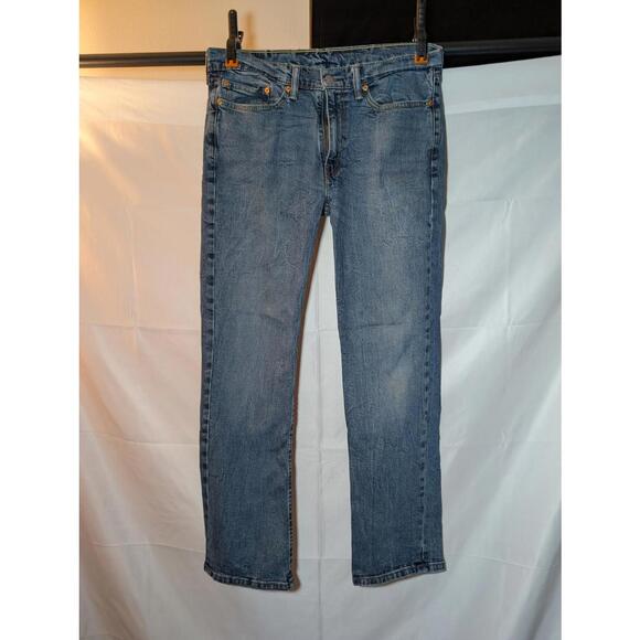 Levi's Men's 34x32 Stylish Straight Leg Denim Jeans Excellent Condition - Picture 1 of 8